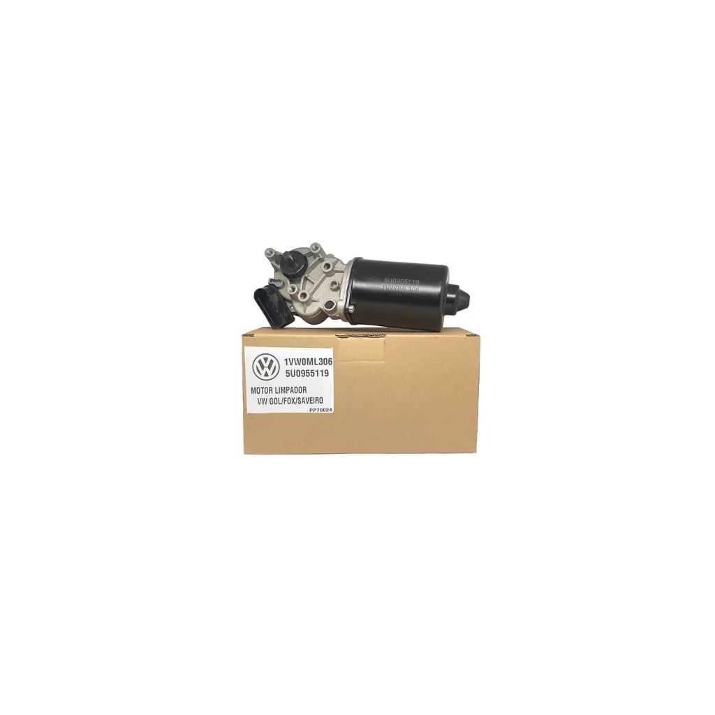 Motor Limpador Parabrisa Gol / Fox Todos - 1vw0ml306