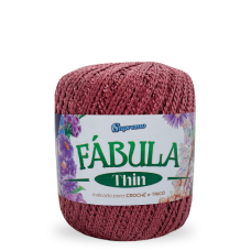 FIO FABULA THIN - 100% POLIESTER - 185 METROS - TEX  415