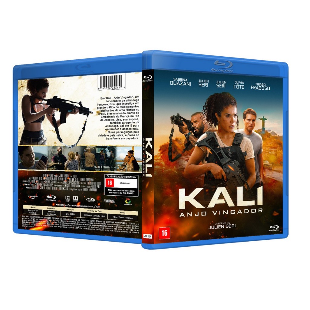 Blu-ray: Kali - Anjo Vingador DUB/LEG [PERSONALIZADO]