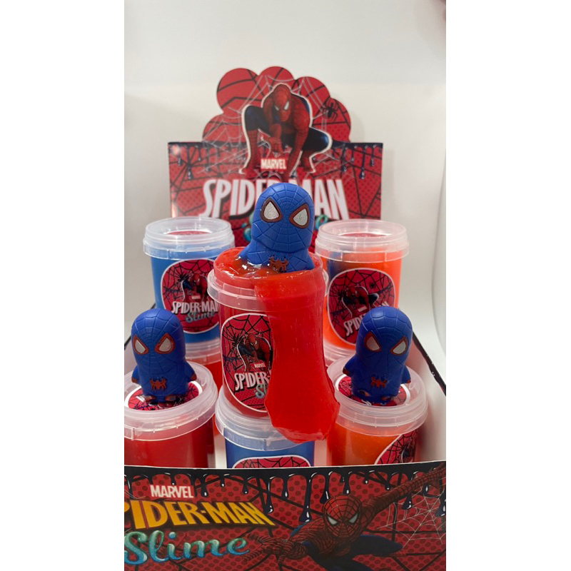 Slime Homem Aranha Kit com 15 unidades em Oferta na Shopee