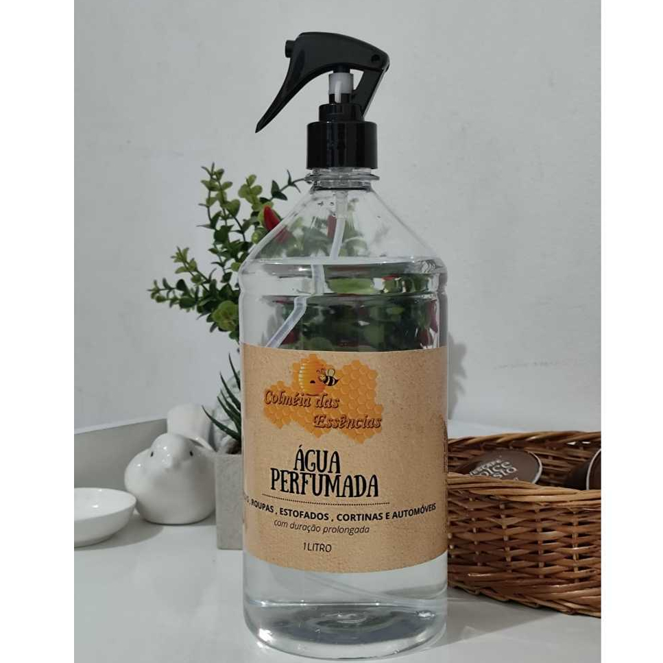 Água Perfumada Maçã Vermelha Para Lençóis , Roupas , Estofados ,Cortinas ,Toalhas e Automóveis - 1LT