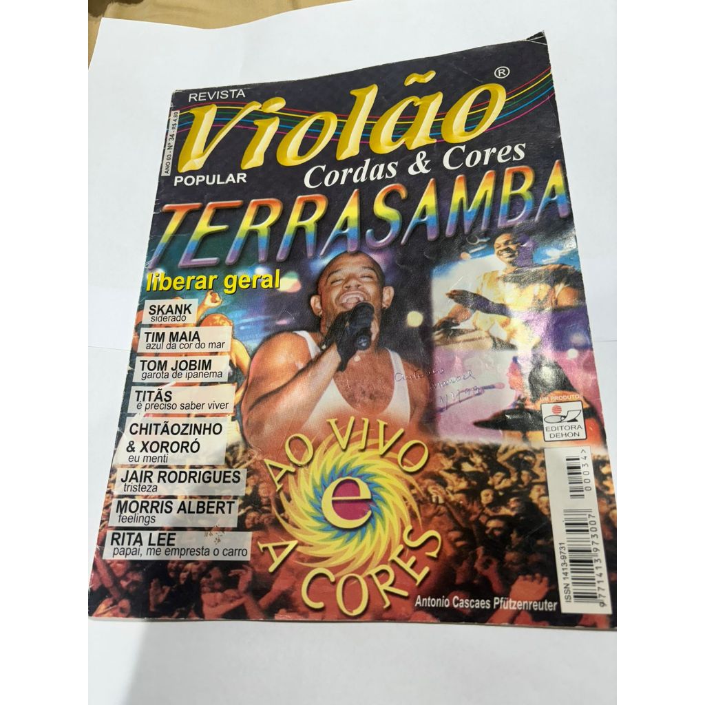 Violão Popular Cordas E Cores - Ano 03 - Nº 34 - Cifras