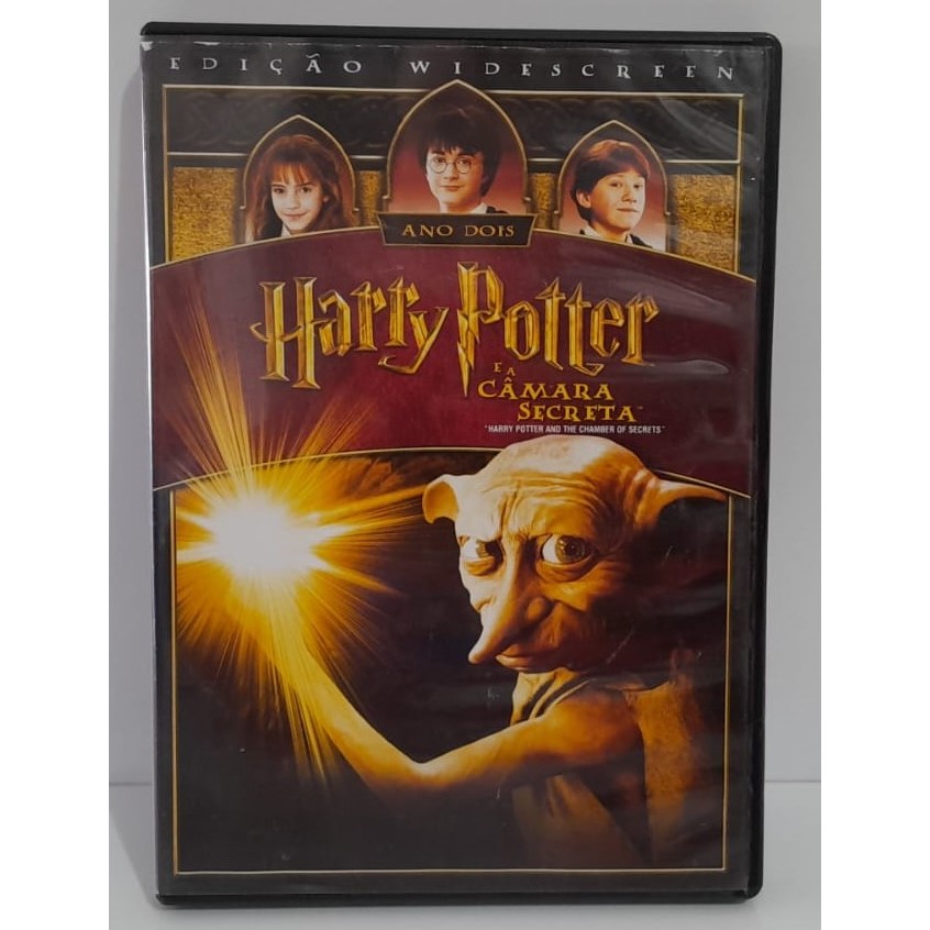 DVD Original do Filme Harry Potter e a Câmara Secreta - Ano Dois - Warner Bros - 2002