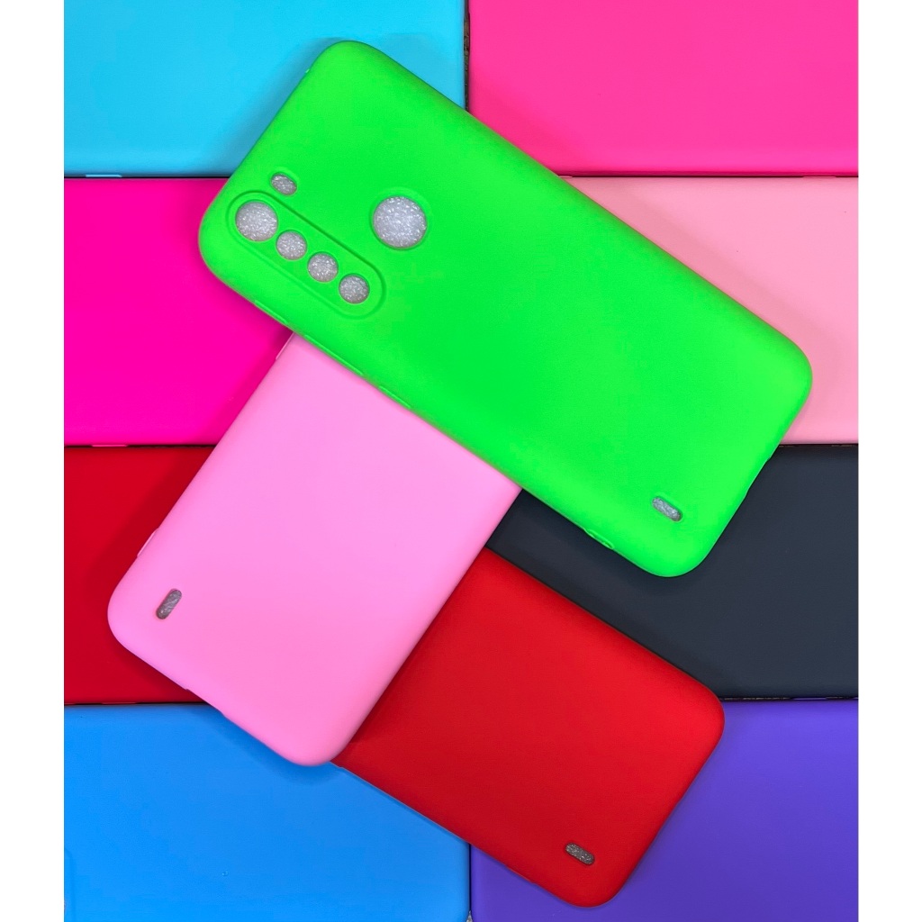 Capa para Motorola Moto One Fusion Kit Capa + Pelicula 3D ou Só 1 Capinha Aveludada