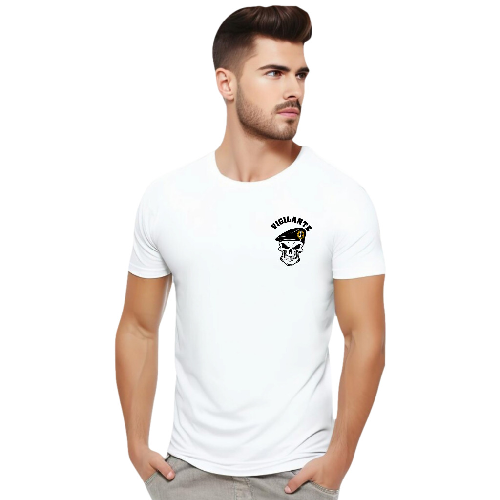 Camisa Segurança Privada Camiseta Vigilante Blusa Algodão Escolta