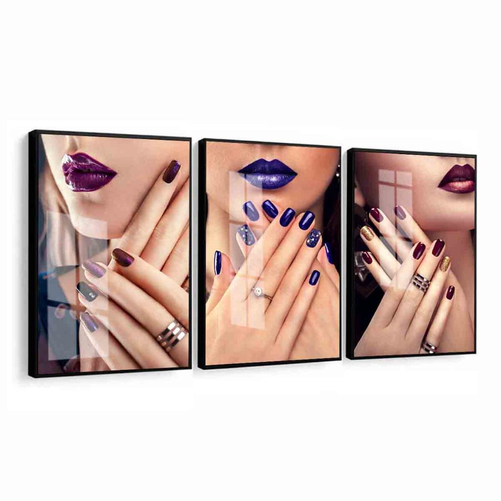Quadro Decorativo Unha Nails Designer Manicure para Studio