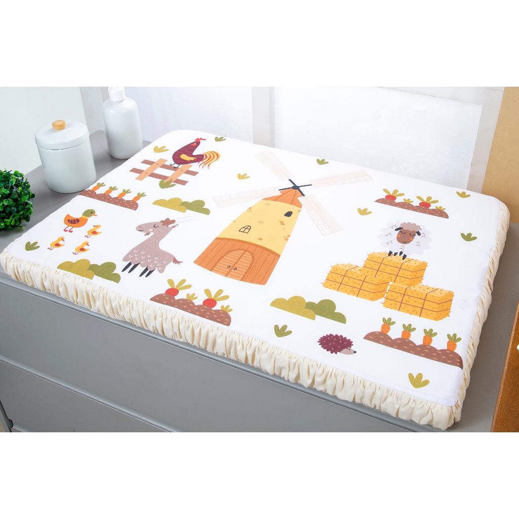 TROCADOR DE CÔMODA ESTAMPA SUBLIMADA 3D – FAZENDINHA