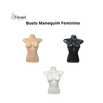 Busto Manequim Plástico Feminino