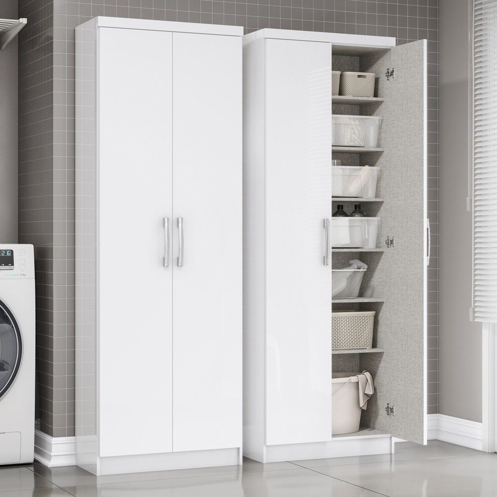 Multiuso Magnun 2 Portas 6 Prateleiras em Oferta na Shopee