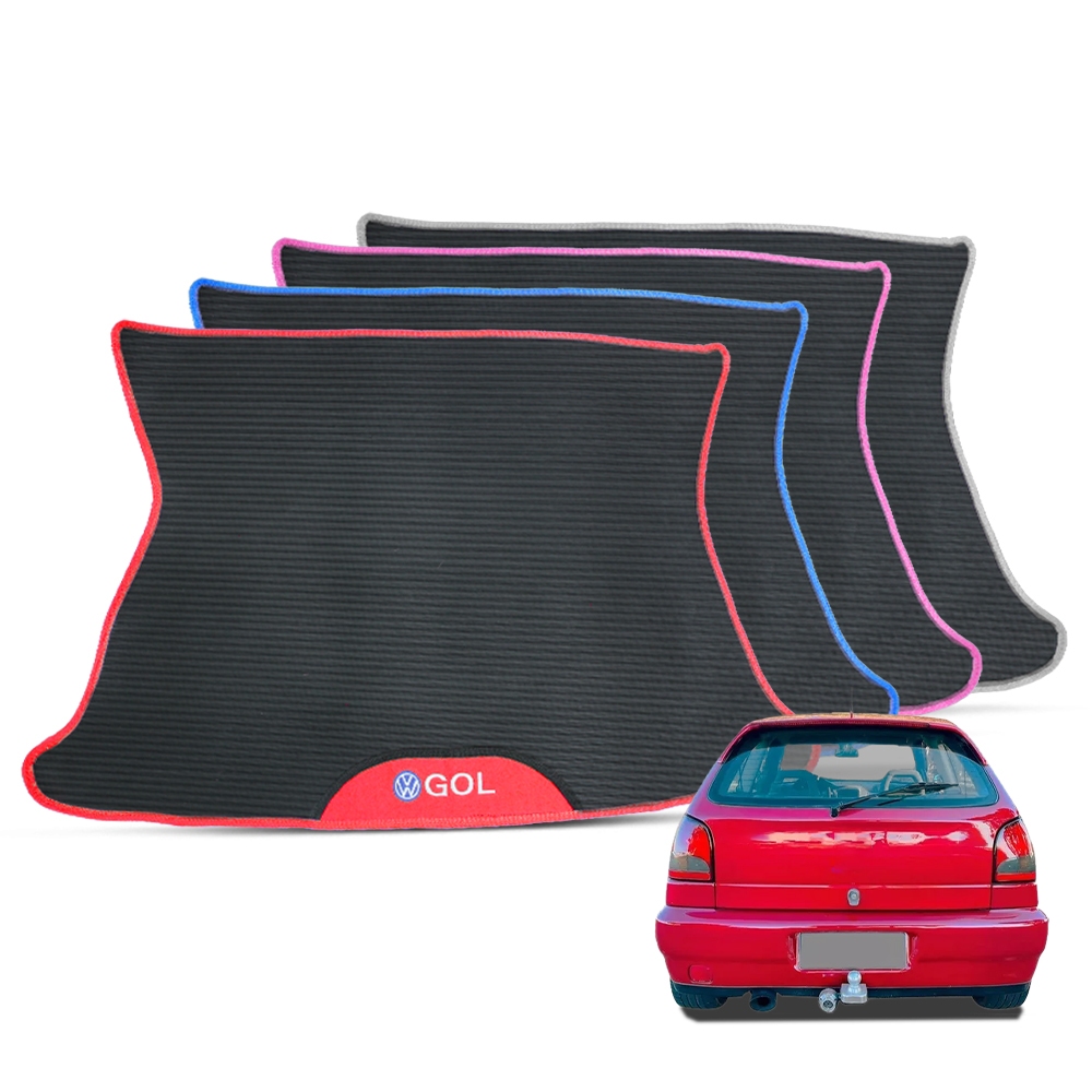 Tapete Porta Malas Gol Bola G2 G3 G4 1995 a 2014 Borracha Impermeável Personalizado Molde do Carro