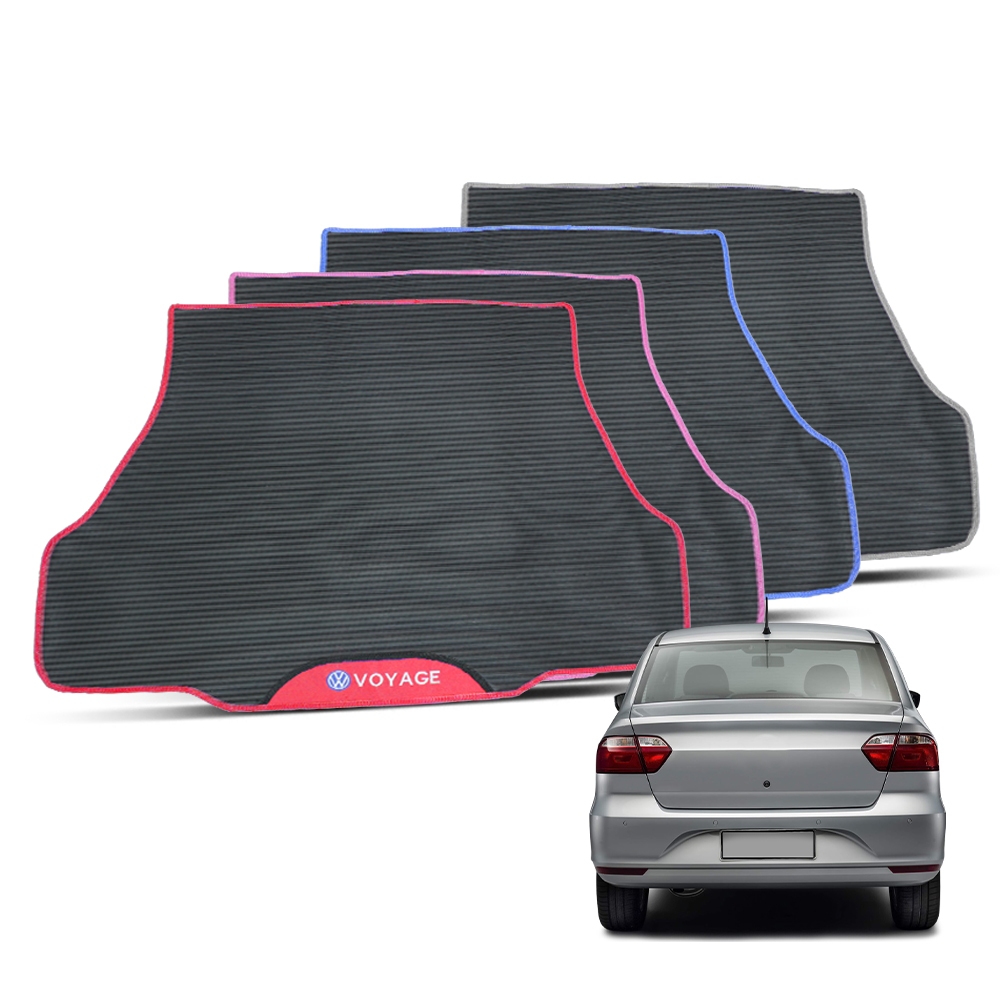 Tapete para Carro Voyage G5 G6 G7 G8 2009 a 2023 Personalizado Porta Malas Borracha Impermeável