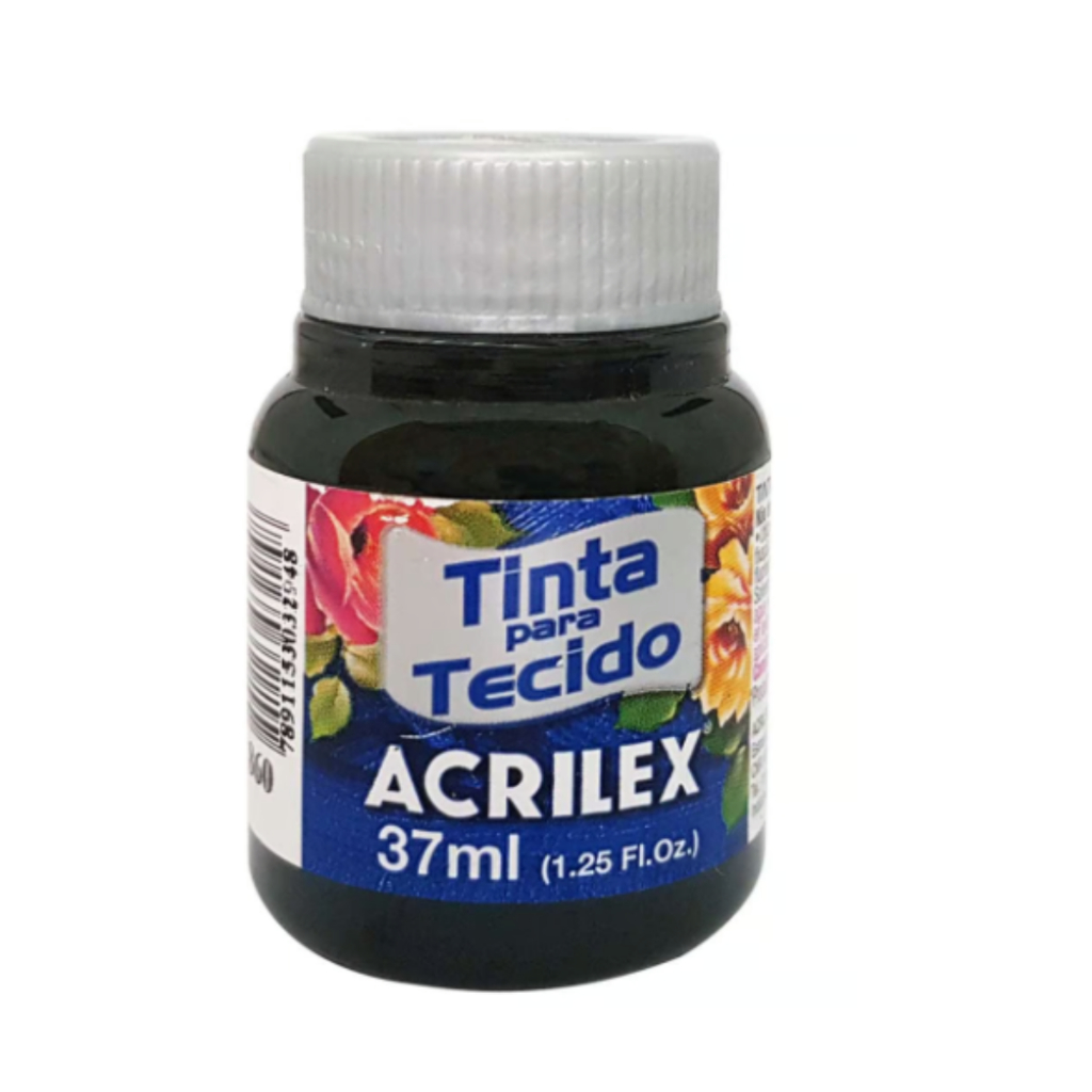 Tinta para Tecido 37ml 860 Verde Pântano Acrilex