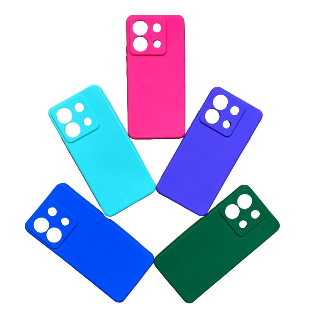 Capa Capinha Compatível Para Redmi Note 13 Pro Silicone Aveludada