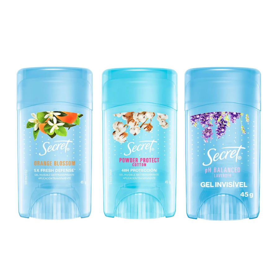 Secret Desodorante em Gel Invisible 45g
