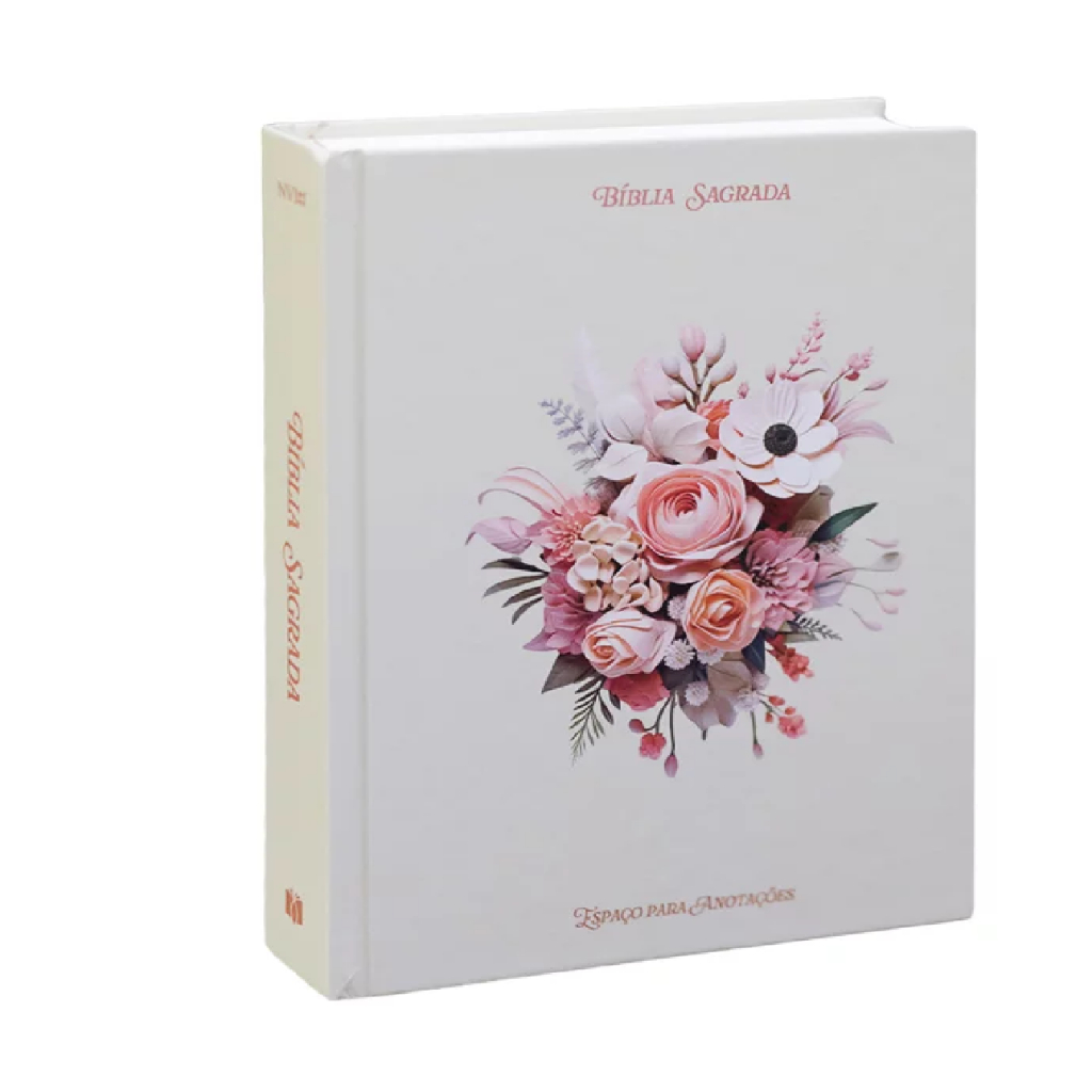 Bíblia Sagrada Buque de Flores | NVI | Espaço para Anotações em Oferta na Shopee