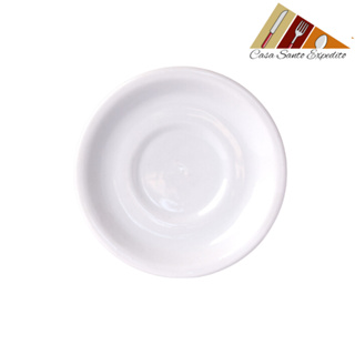 CONJUNTO 4 PIRES DE XÍCARA PORCELANA BOT ART PRIMEIRA LINHA BRANCA 14CM (XÍCARA NÃO INCLUSA) em Oferta na Shopee