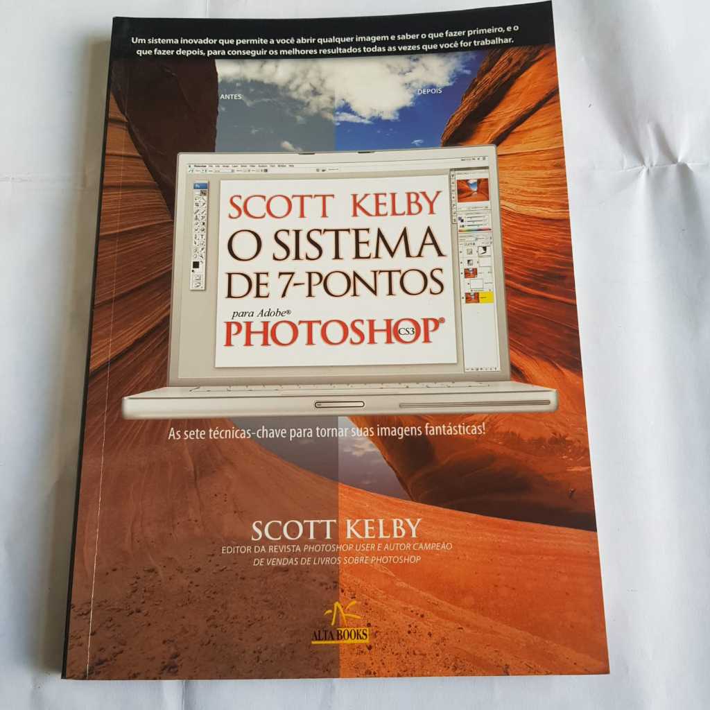 Livro O Sistema de 7-Pontos de Scott Kerby para Adobe PHOTOSHOP CS3