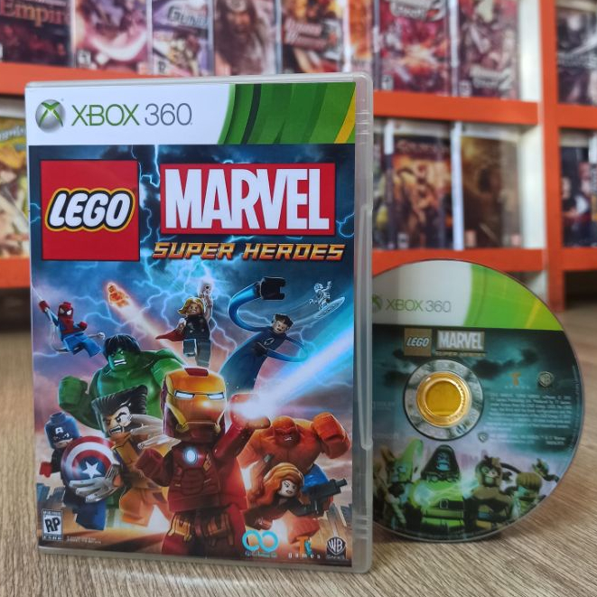Jogo Lego Marvel super heroes Xbox 360