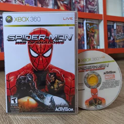 Spider-Man: Web of Shadows - Xbox 360 - Desbloq/LTU/RGH Midia Fisica - Capa Premium Hd - Box Verde