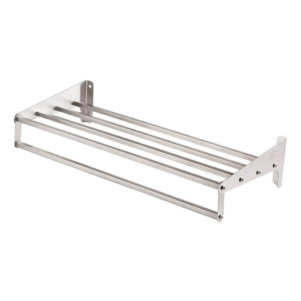 Porta Panelas Prateleira De Cozinha 40cm Em Aço Inox