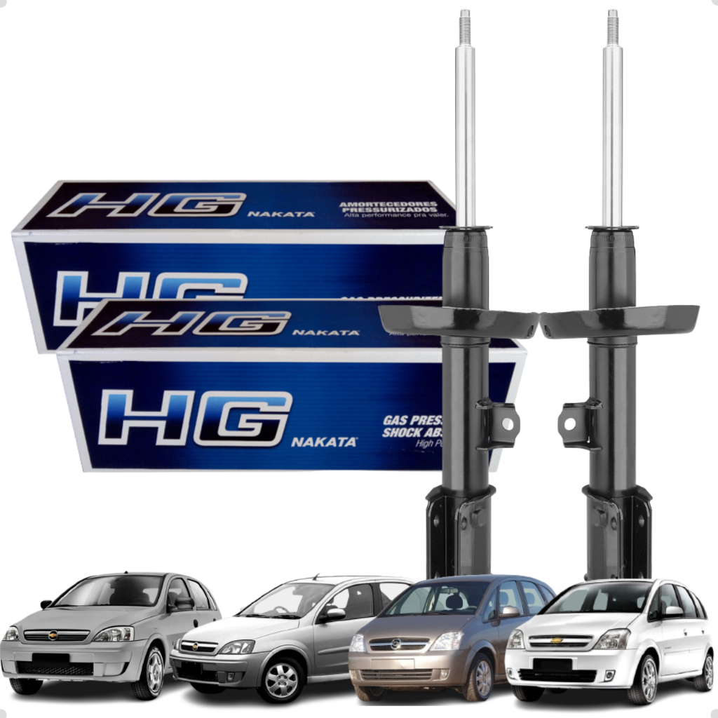 Par Amortecedor Dianteiro Gm Corsa Frente Montana Meriva - Spare Parts and Accessories for Vehicles