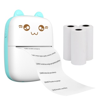 Mini Impressora Térmica Portátil De Bolso Impressão Sem Fio Fotos Notas Bluetooth Para Android Ios em Oferta na Shopee