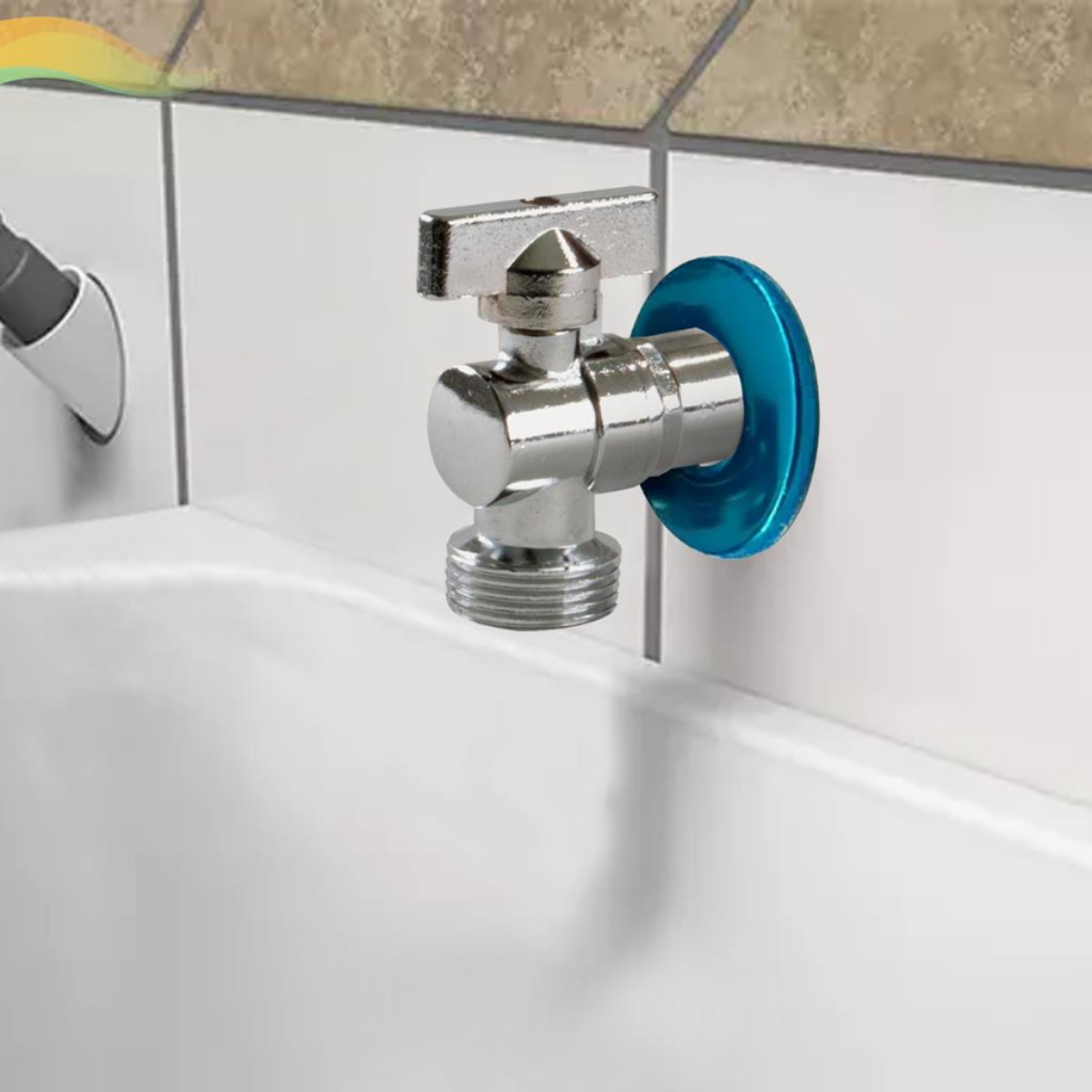 Valvula Esfera Esferica 1/4 Torneira Em Metal Para Maquina Lavar Roupa Lavanderia Saida 3/4