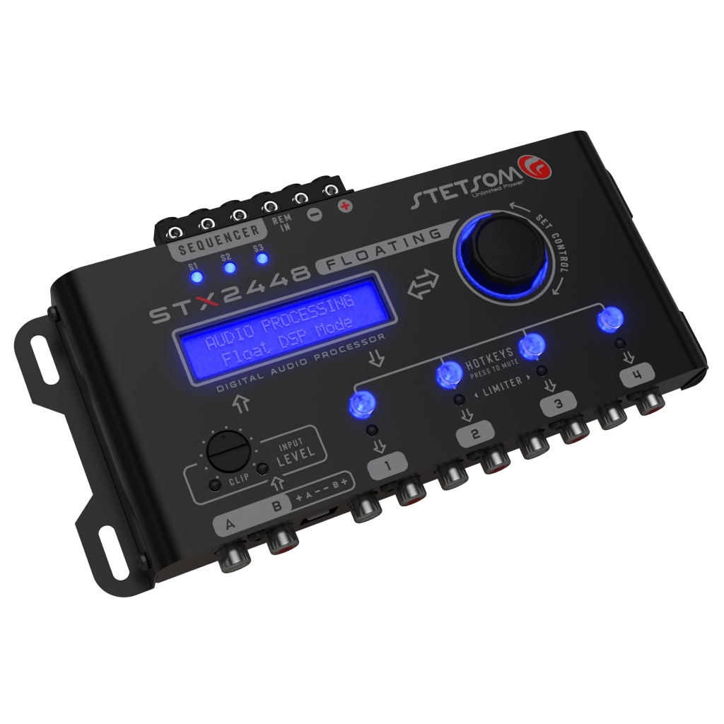 Processador Crossover Stetsom STX2448 Floating Digital Equalizador - Spare Parts and Accessories for Vehicles