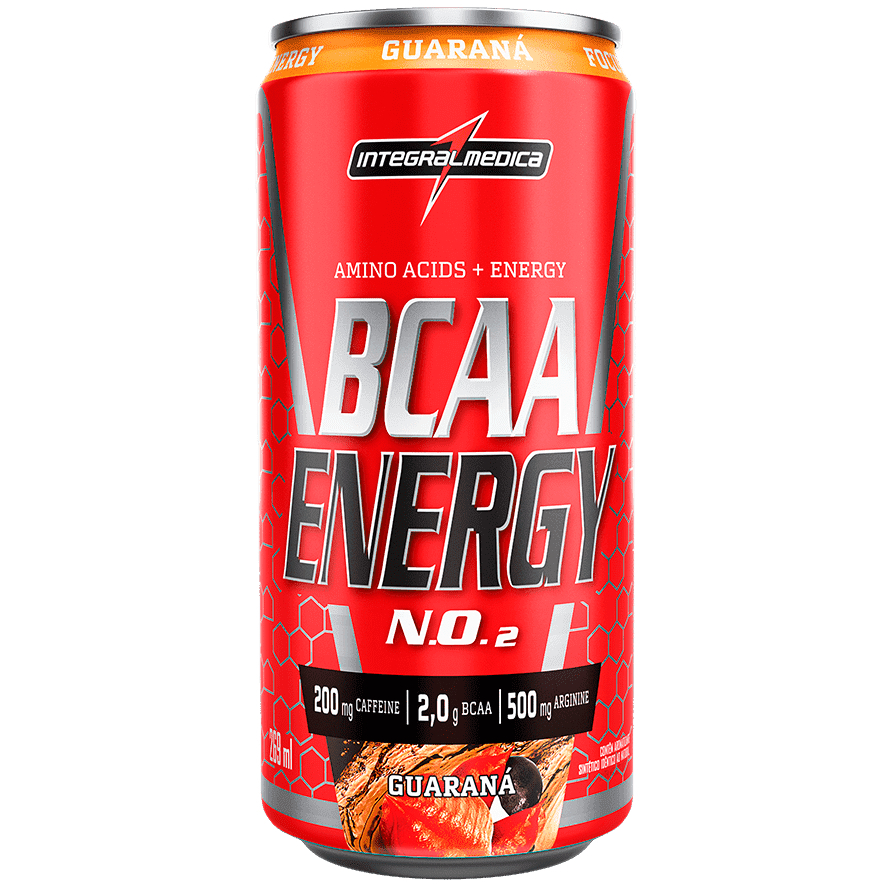 BCAA Energy Pré Treino RTD 269ml Sabor Guaraná - Integralmedica