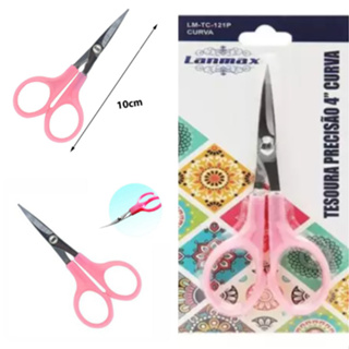 Tesoura Lanmax Ponta Curva precisão 4 polegadas LM-TC-121P-Curva em Oferta na Shopee