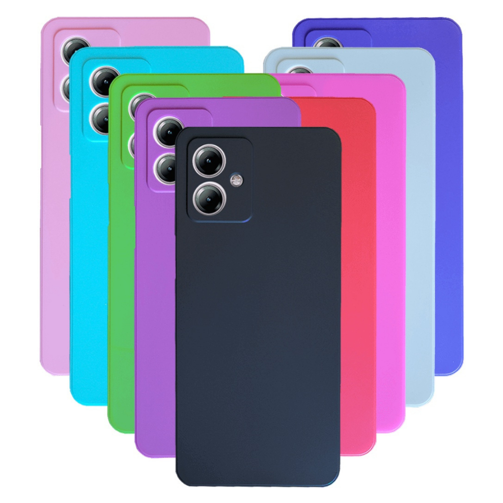 Capa Capinha Para Moto G54 Aveludado Silicone