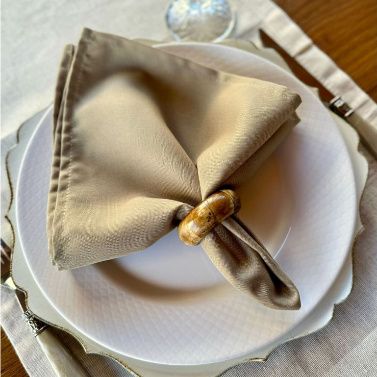 Kit 12 Guardanapos em Tecido Oxford Premium 35 x 35 com Bainha Mesaposta em Oferta na Shopee