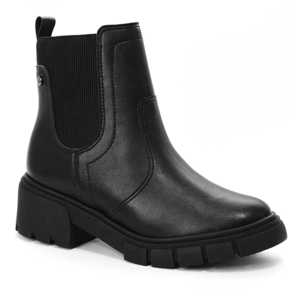Bota Chelsea Ramarim Tratorada Feminina Preto: Onde Comprar | BuscaProdutos