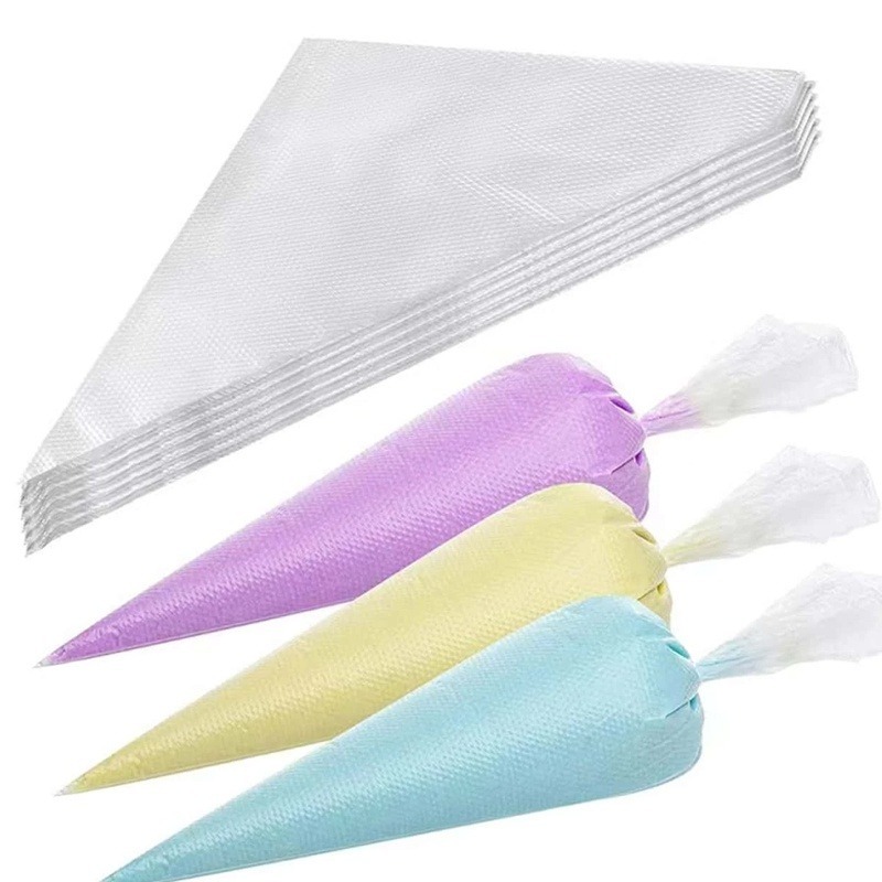 100 unidades Saco De Confeitar Descartável Confeiteiro Cobertura Bolo Doces Cupcake Utensílios em Oferta na Shopee