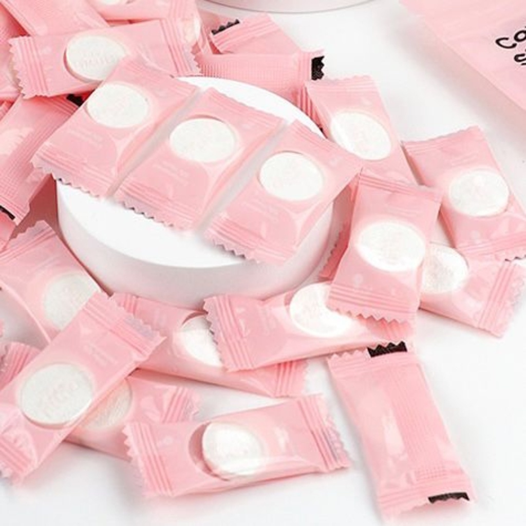 Kit 30 Máscara Desidratada Comprimido Compactada Lolita em Oferta na Shopee