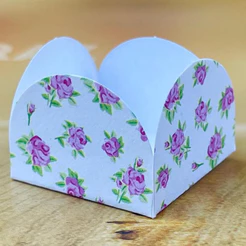 50~350 forminhas 4 Pétalas para doces TEMA JARDIM ENCANTADO FLORAL BRANCO 48.1