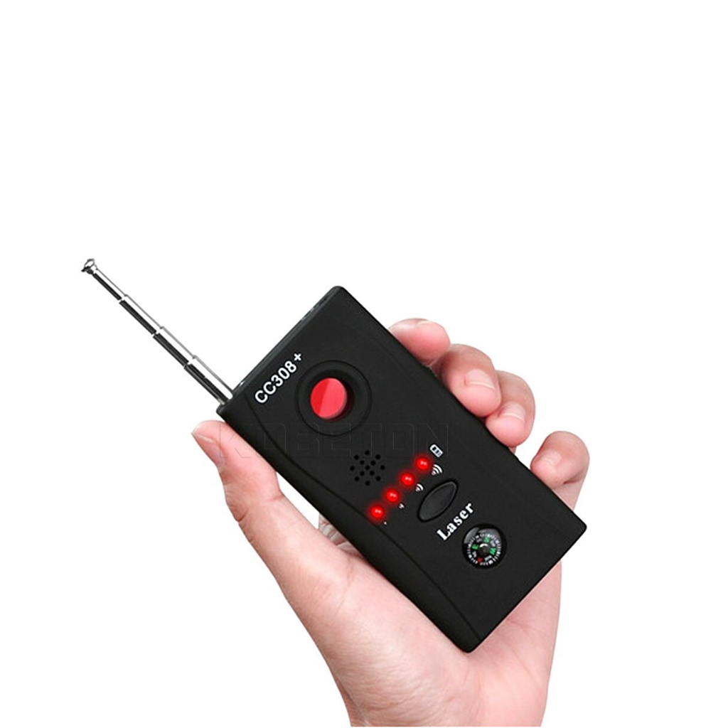 Detector Câmera Escondida Sinal Sem Fio Dispositivo Som e Luz C308