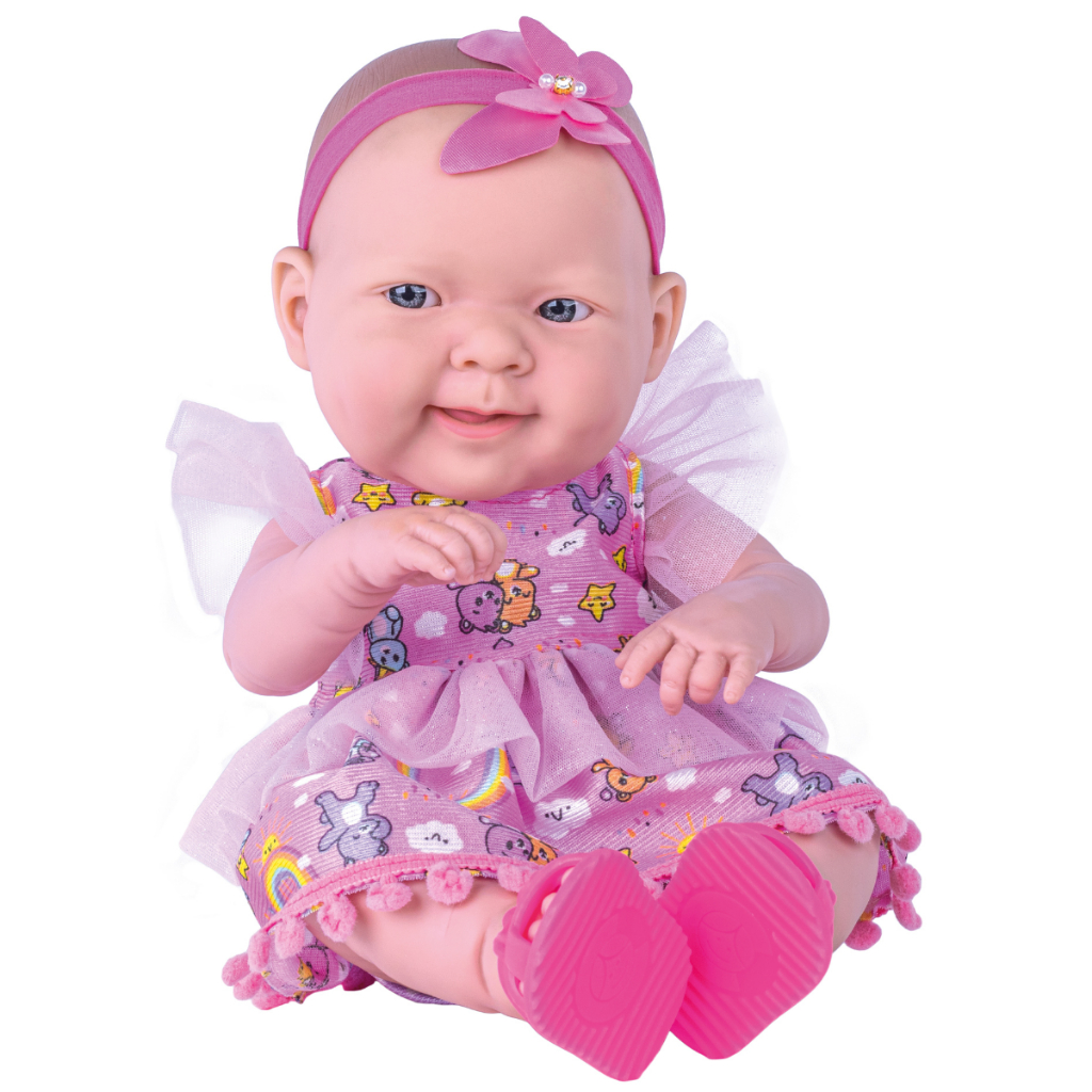 Boneca Love Bebê By Cotiplás com Vestido - Cotiplás 2735 Lançamento