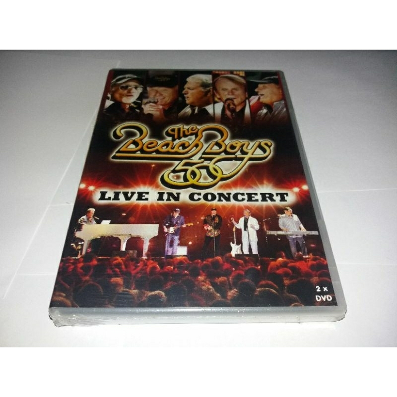 Dvd Duplo - The Beach Boys - Live in Concert 2012 - Brian Wilson - Oficial - Lacrado
