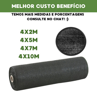 Tela Sombrite Sombreamento 50% Para Horta Jardim Viveiro Estufa Orquidário Pergolado Piscina Decoração em Oferta na Shopee