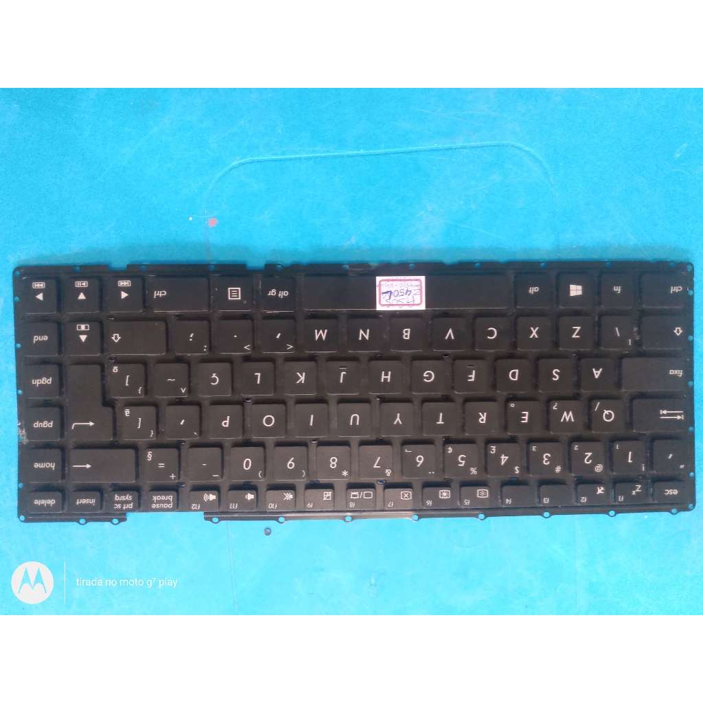 teclado do notebook asus modelo z450l em bom estado