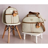 Kit de bolsa maternidade com mochila de passeio
