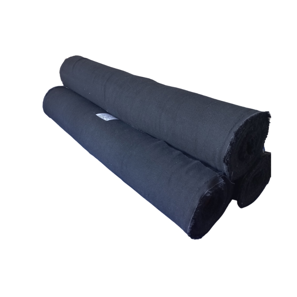 5 mts Tecido Sacaria Preto/ Tecido para Pano de Prato/ Pé de Galinha Liso/100% Algodão, ótima Absorção.