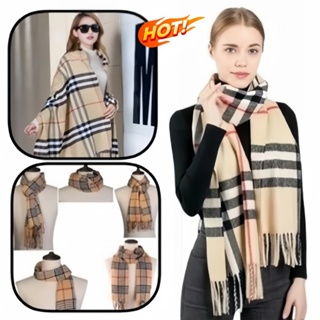 Cachecol Inverno Lenço Pashmina Xale Xadrez Palha Tecido Macio Inverno Imitação de Caxemira em Oferta na Shopee