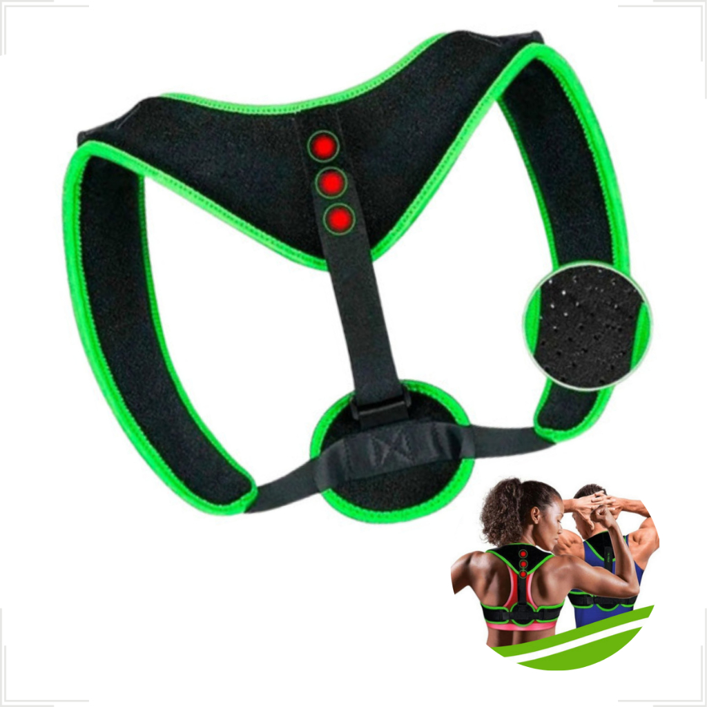 Colete Corretor de postura Prático Ajustavel Unisex para homem e mulher todos os tamanhos