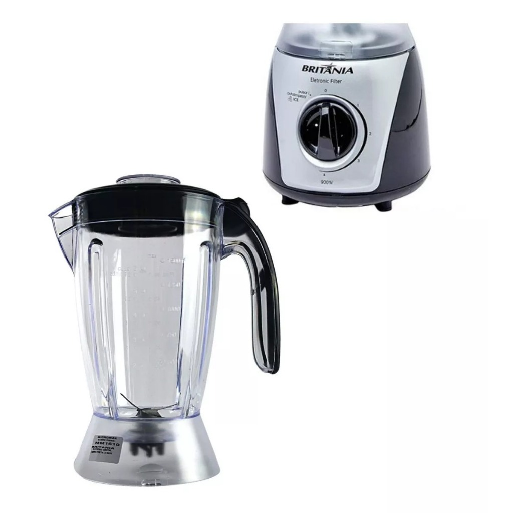Copo Para Liquidificador Britânia Eletronic Filter 600/700/800w