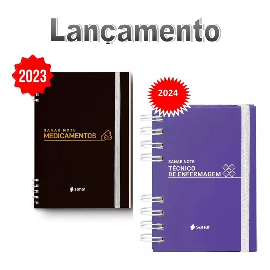 Sanar Note De Medicamentos + Sanar Note De Técnico De Enfermagem
