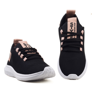 Tênis Calce Facil de Malha Respiravel Confortavel Academia Corrida Caminhada Feminino Masculino em Oferta na Shopee