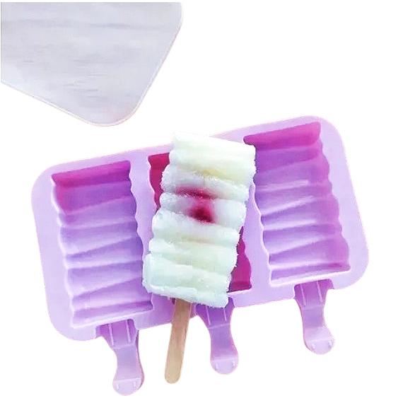 Forma De Silicone Para Picolé Sorvete Patinha Pezinho