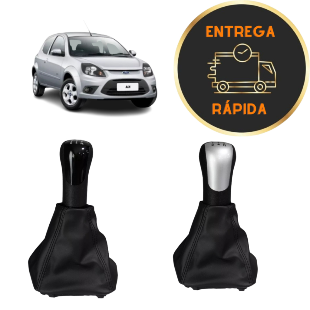 Manopla + Coifa Ford Ka 2008 2009 2010 2011 2012 2013 Super Top